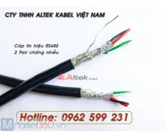 Cáp RS485 / Cáp tín hiệu xoắn cặp chống nhiễu 1Pair, 2Pair