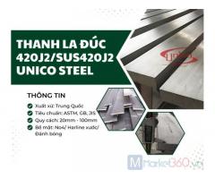 Thanh la đúc, inox lập là 420J2, SUS420J2 - Unico Steel