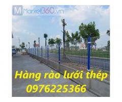 Mẫu hàng rào lưới thép Đẹp - Chất lượng - Giá tốt